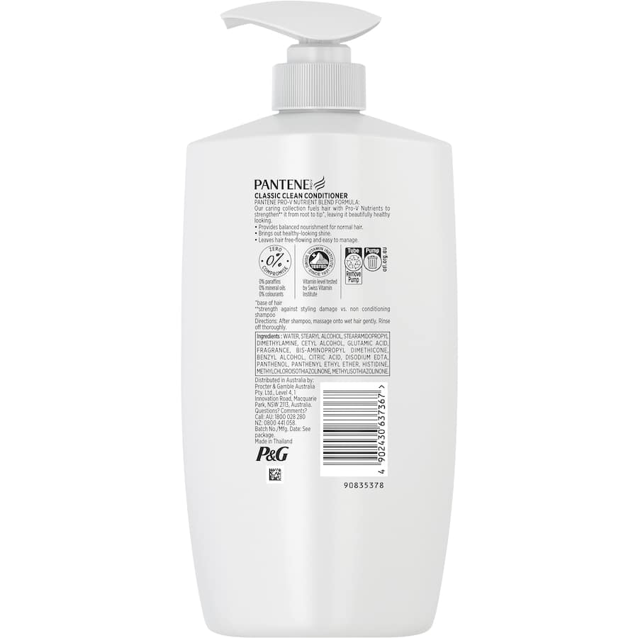 Pantene Pro-v Classic Clean Conditioner  - 900mL