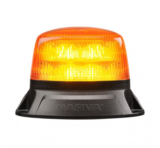 AEROTECH SHORT AMBER LED STROBE FLANGE BASE