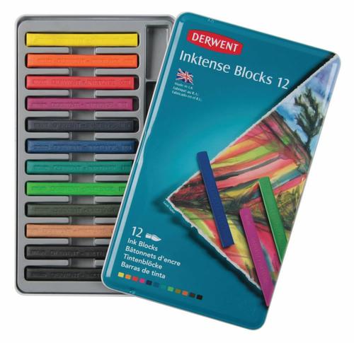 Derwent Inktense Blocks 12