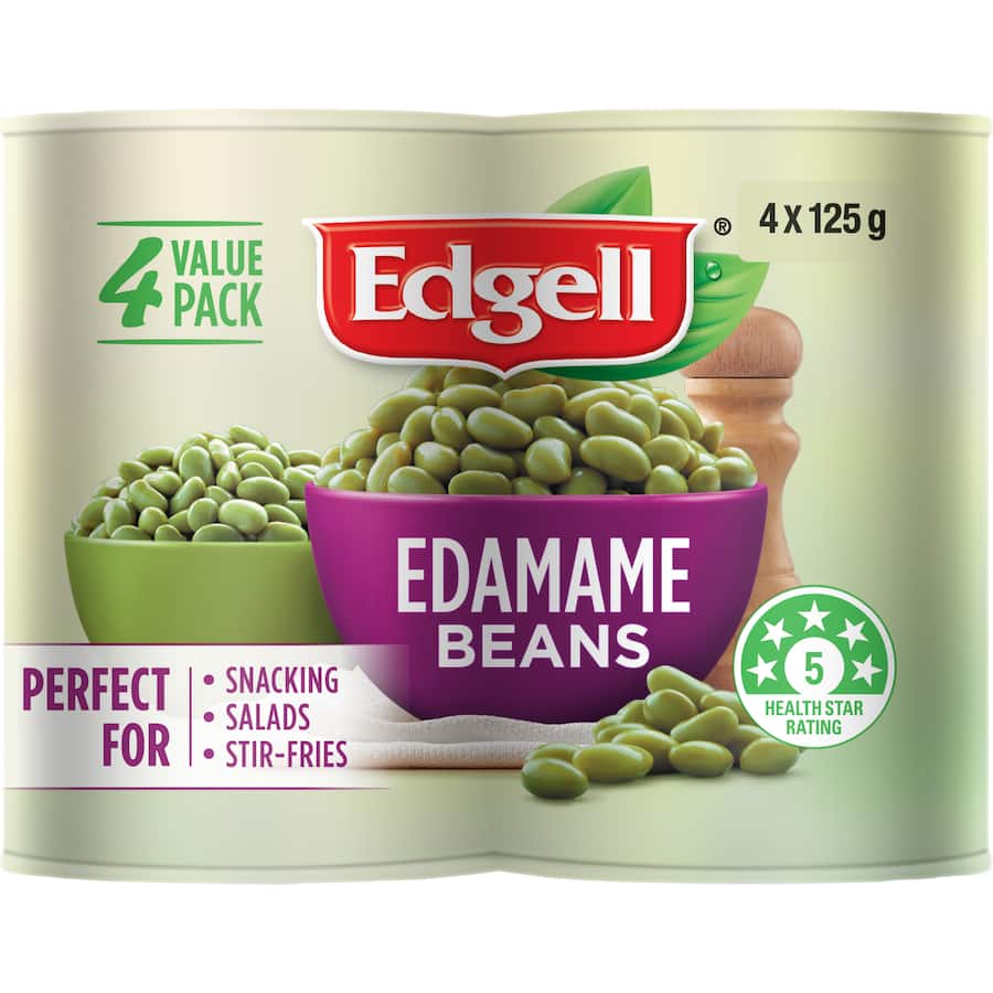Edgell Edamame Beans  4 pack 500g