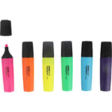 Paperclick Highlighters Assorted 6pack