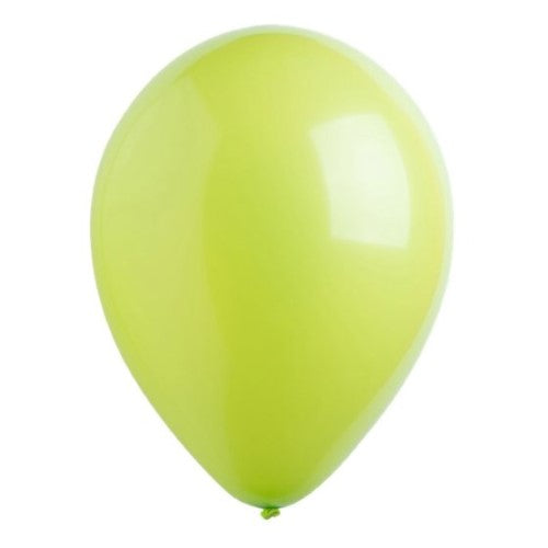 Vibrant 30cm lime green latex balloons in a bulk pack of 200, perfect for enhancing party decor and celebrations.