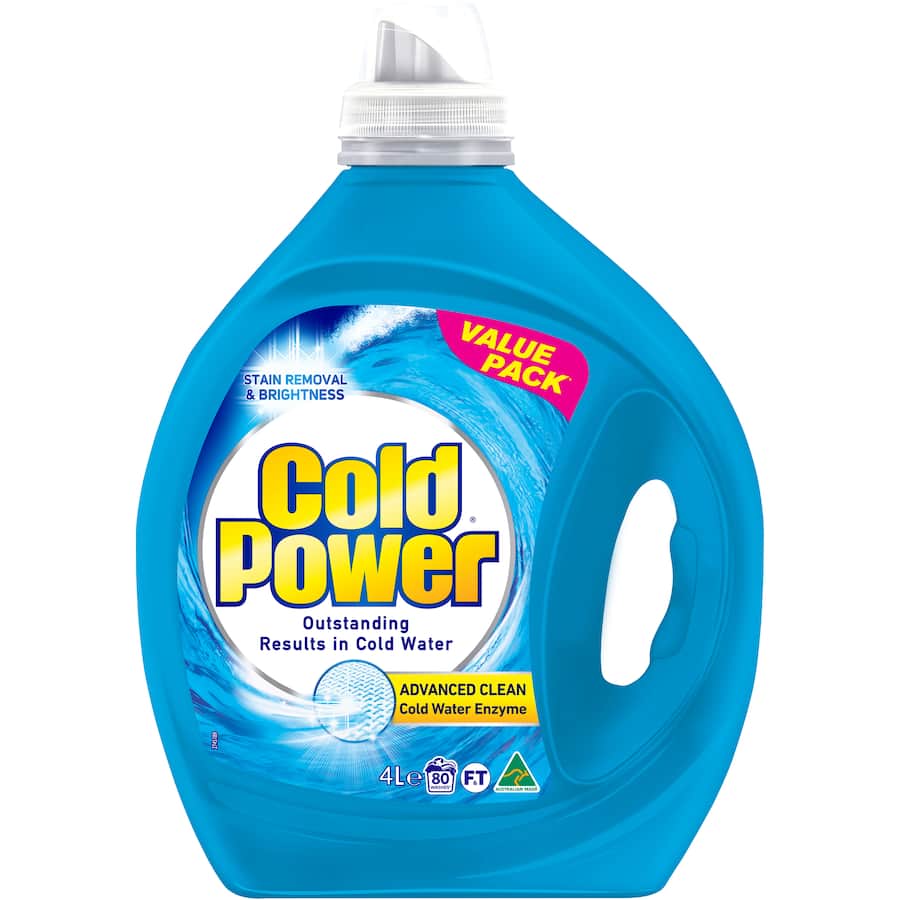 Cold Power Advanced Clean Laundry Detergent Liquid  - 4L