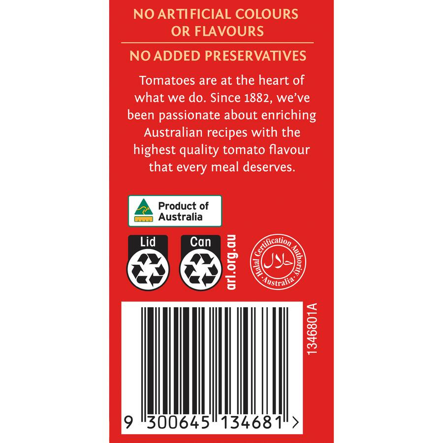 Leggo's Australian Tomatoes Diced 400g