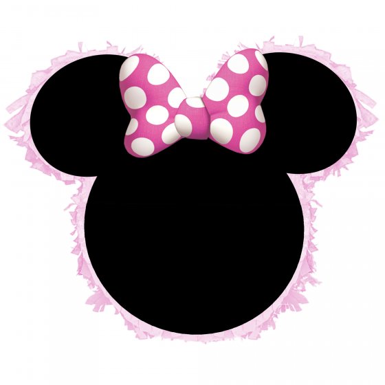 Minnie Mouse 2D shape pinata, 40x34x9cm, perfect for themed parties and celebrations.