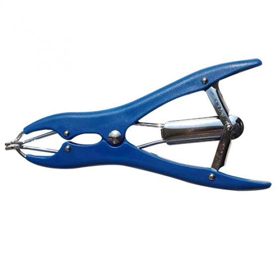Tool for expanding the neck of latex balloons up to 3cm x 5cm for easier filling and tying.