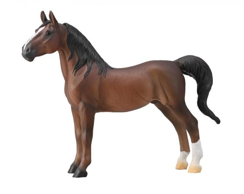 CollectA American Saddlebred Stallion Liver Chestnut