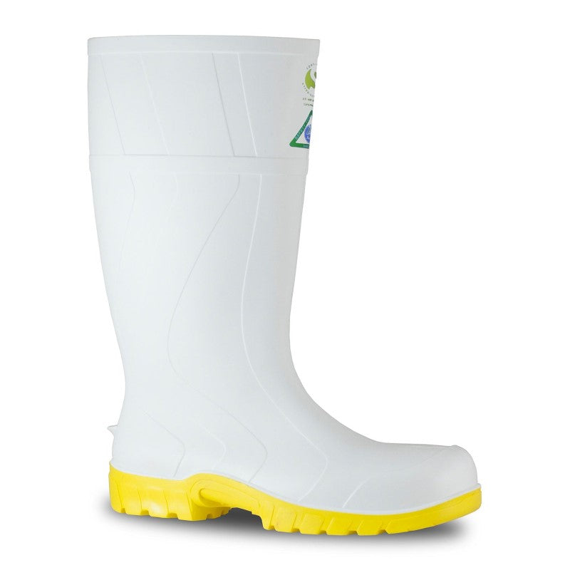 Gumboots - Bata Safemate White (Size: 3)