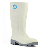 Gumboots - Bata Worklite Safety Toe White (Size: 14)
