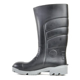Gumboots - Bata Worklite Safety Toe Black  (Size: 4)