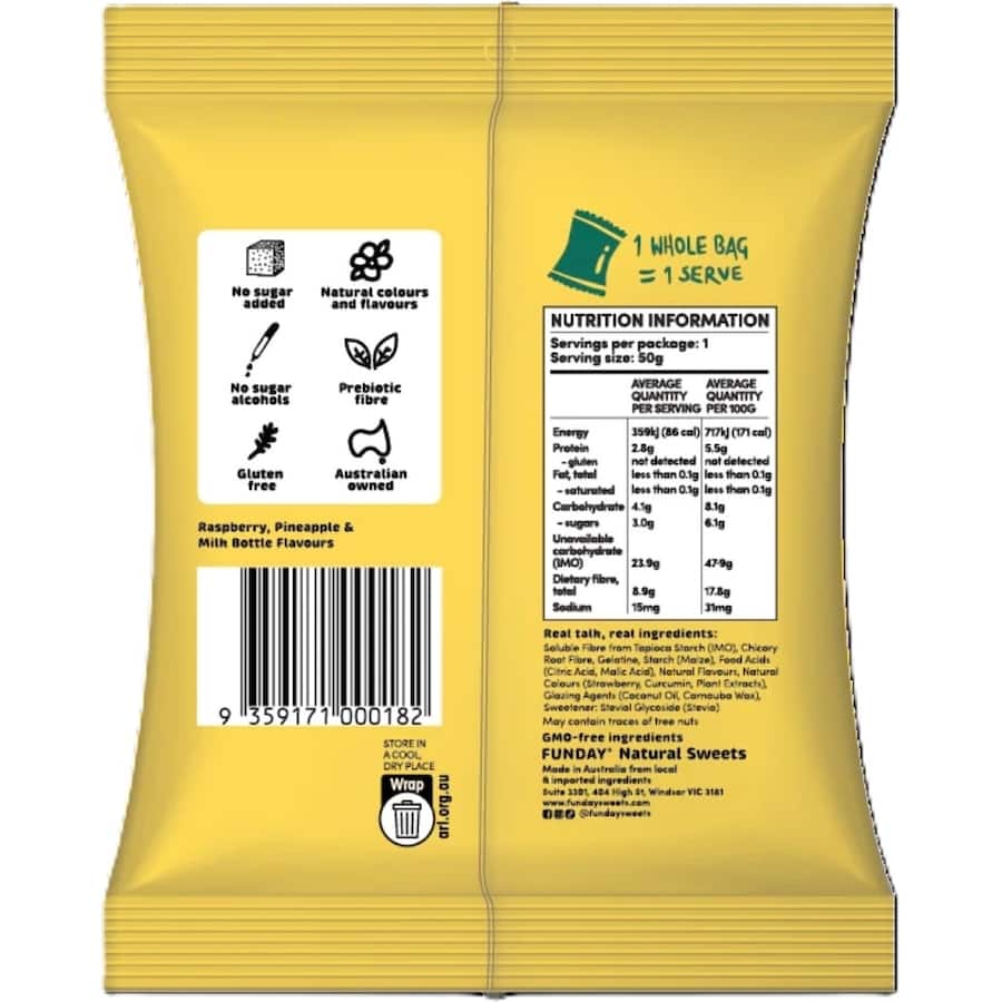 Funday Gummies Party Mix No Sugar 50g