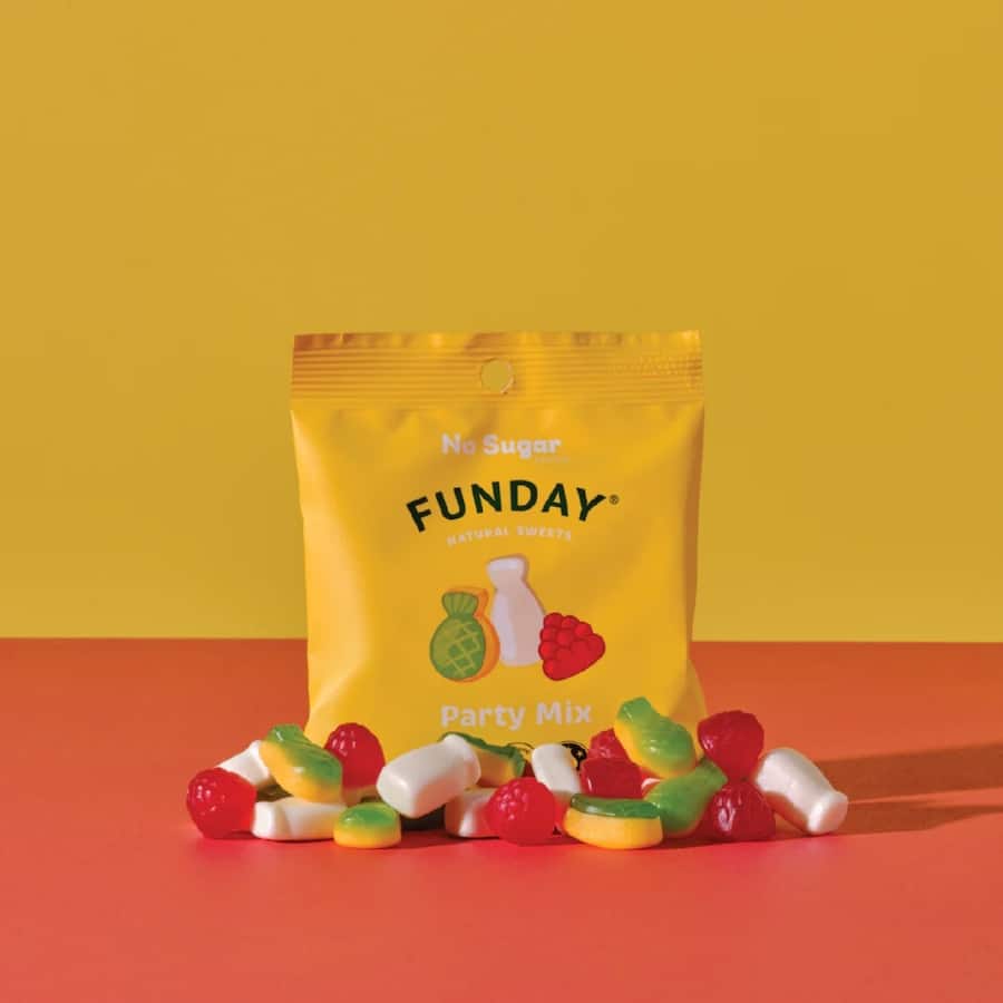 Funday Gummies Party Mix No Sugar 50g