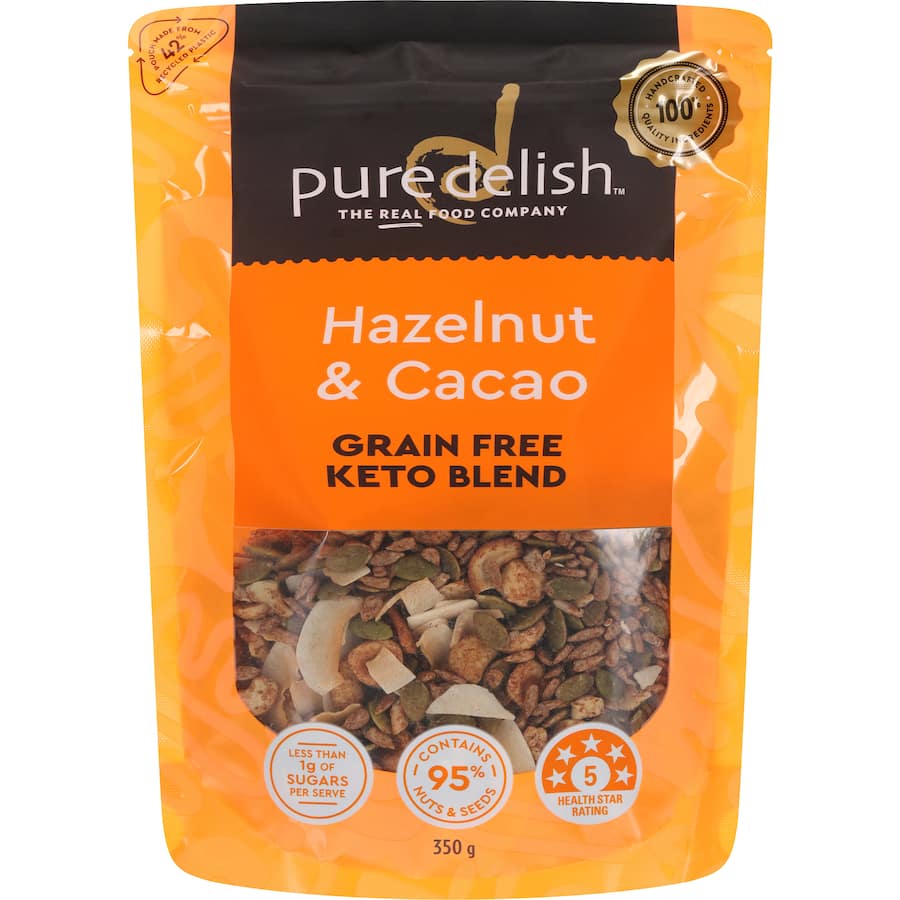 Pure Delish Cereal Hazelnut & Cacao 350g