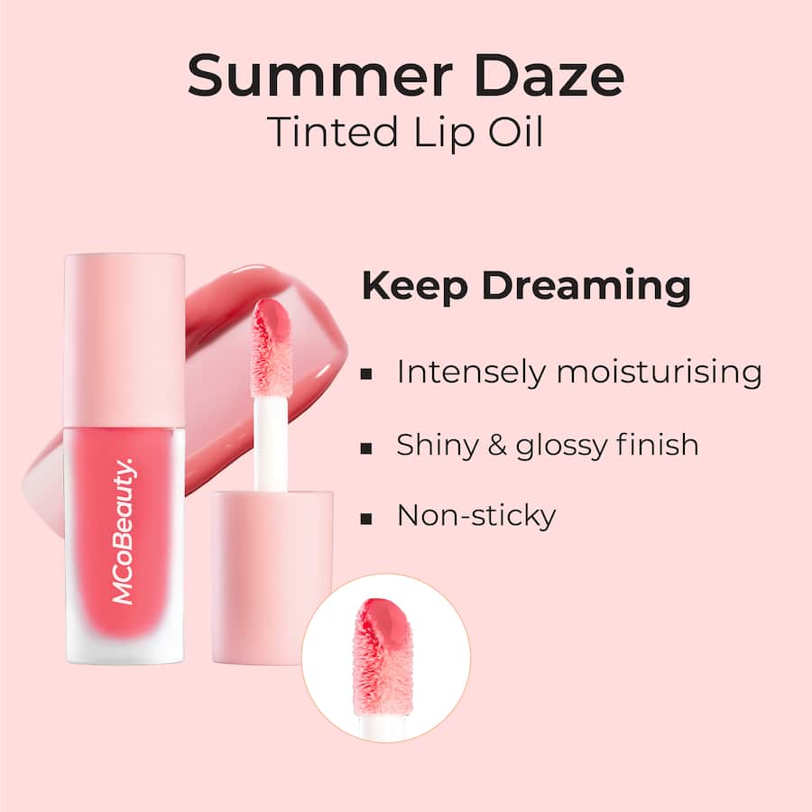 Mcobeauty Summer Daze Tinted Lip Oil Keep Dreaming 5.2mL
