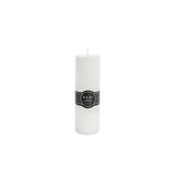 Event Flat Top Pillar Candle 14HR White Unscented