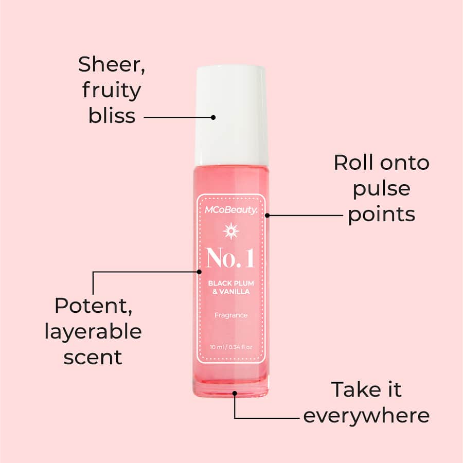 Mcobeauty Fragrance Roll On No.1 Black Plum & Vanilla 10mL