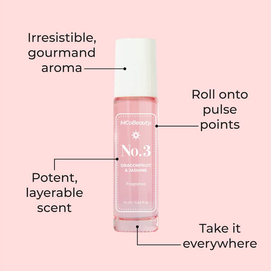Mcobeauty Fragrance Roll On No.3 Dragon Fruit & Jasmine 10mL