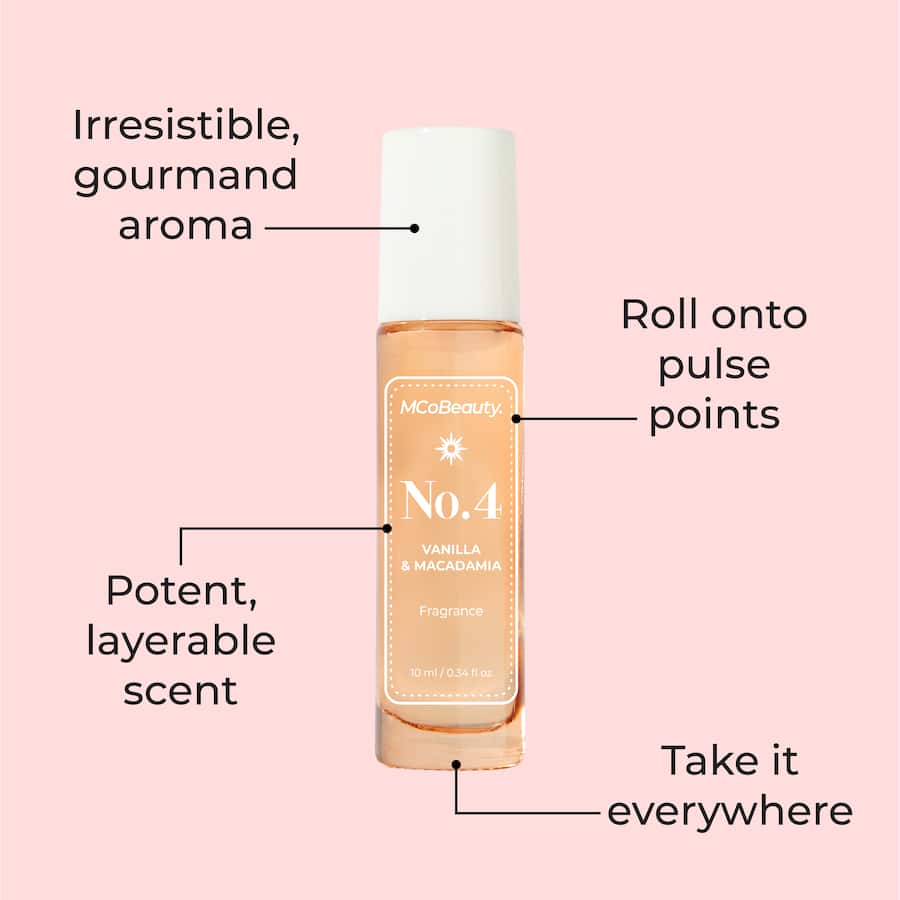 Mcobeauty Fragrance Roll On No.4 Vanilla & Macadamia 10mL