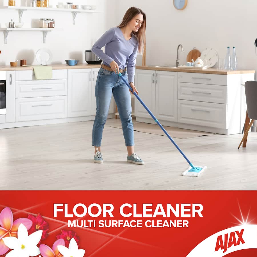 Ajax Cleaning Wipes Floor Tropical Breeze 25pack