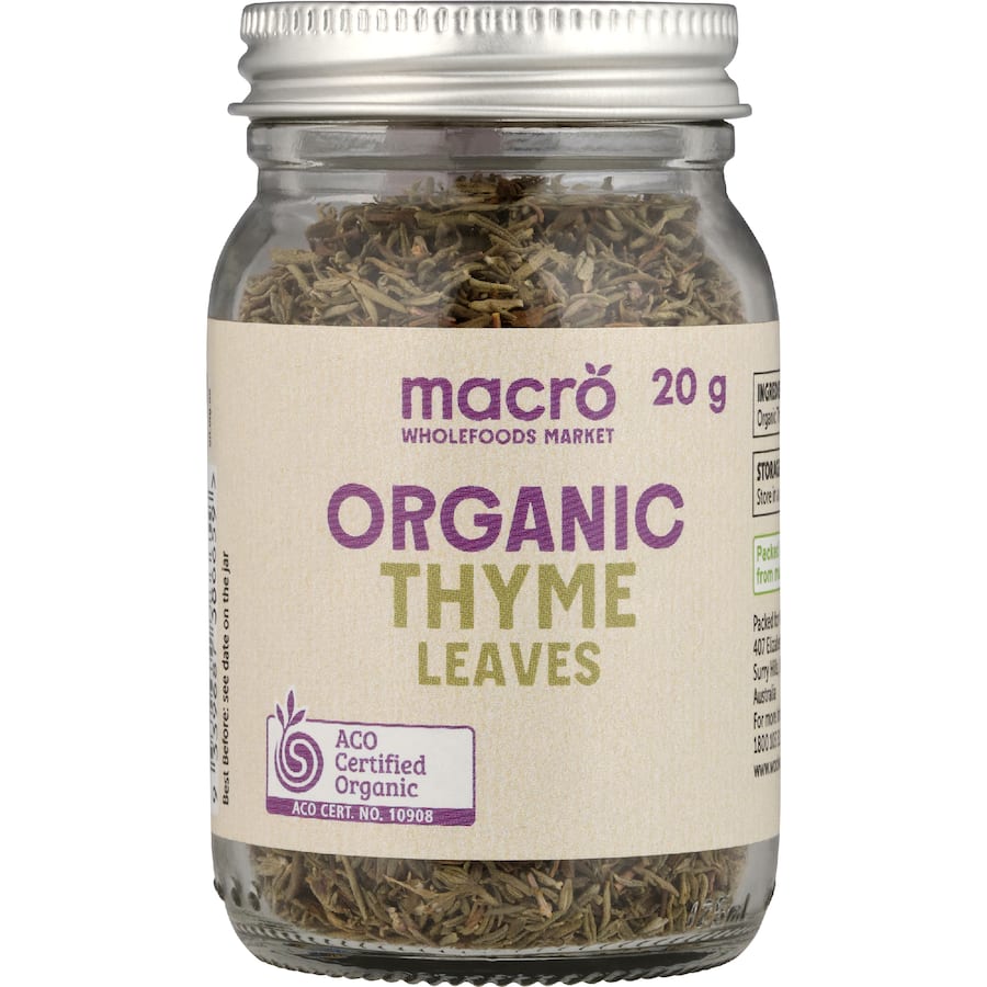 Macro Organic Thyme Leaves 20g