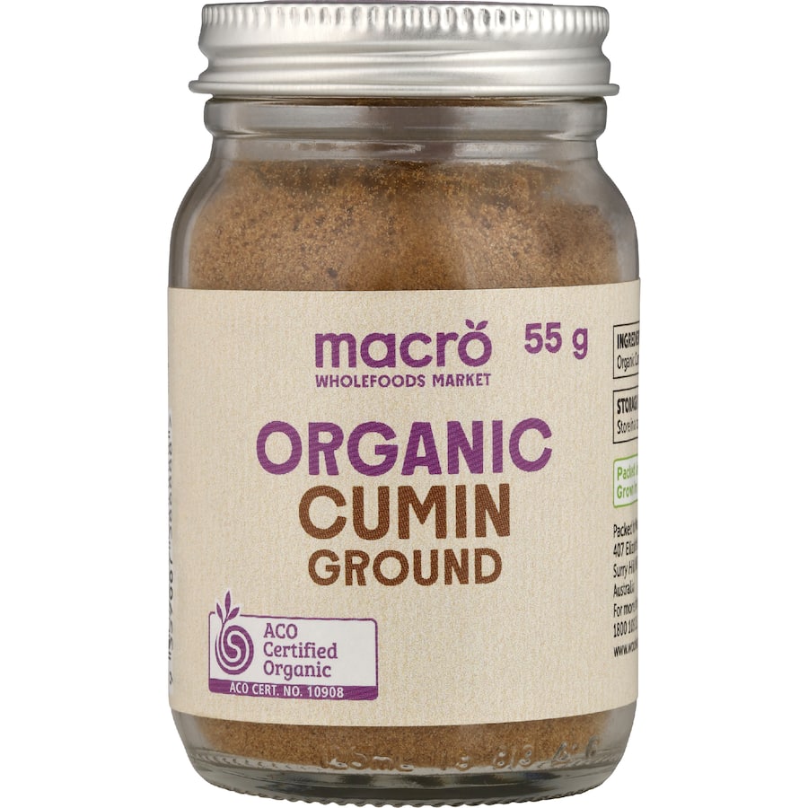 Macro Organic Cumin Ground  55g