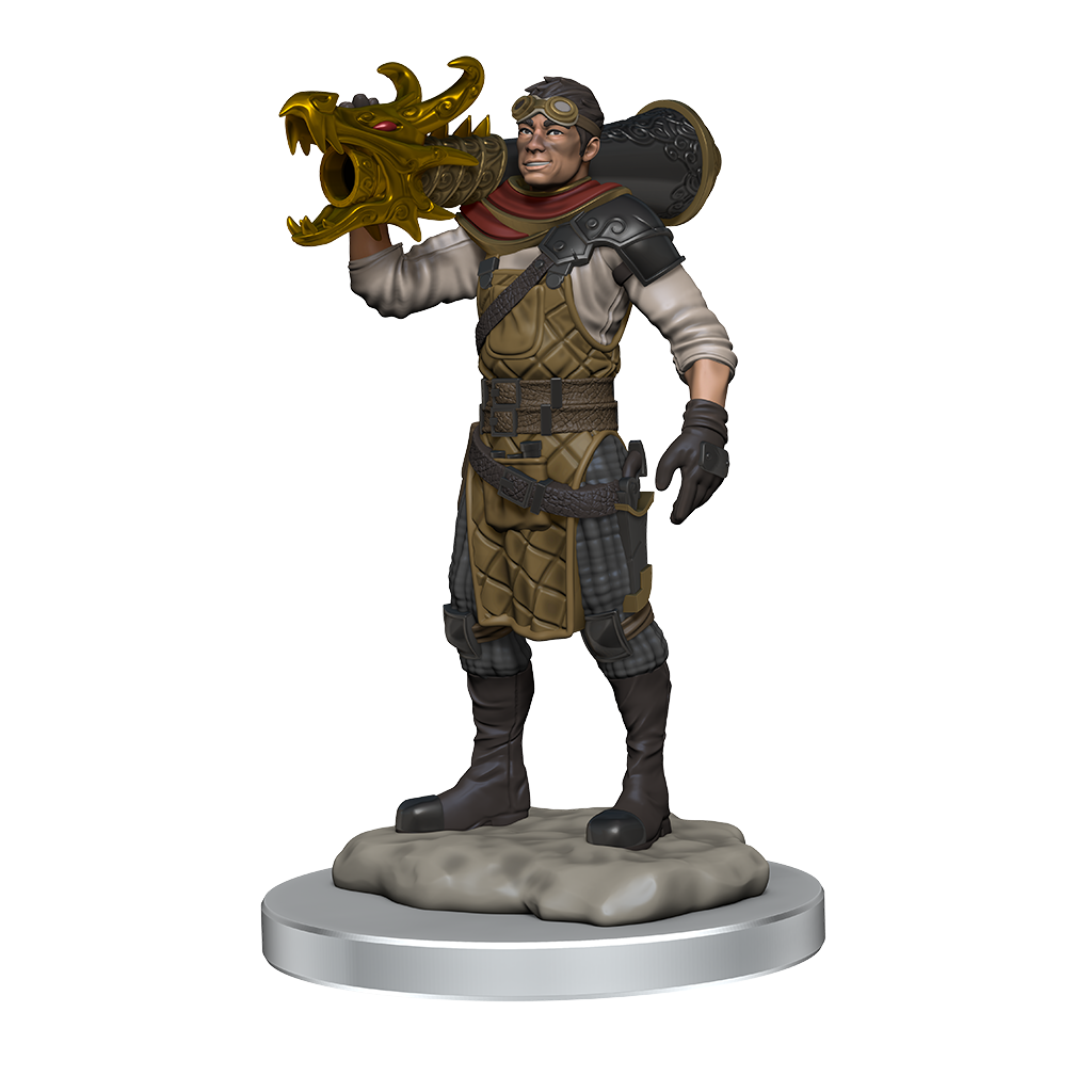 D&D Nolzurs Marvelous Miniatures Human Artificer & Human Apprentice