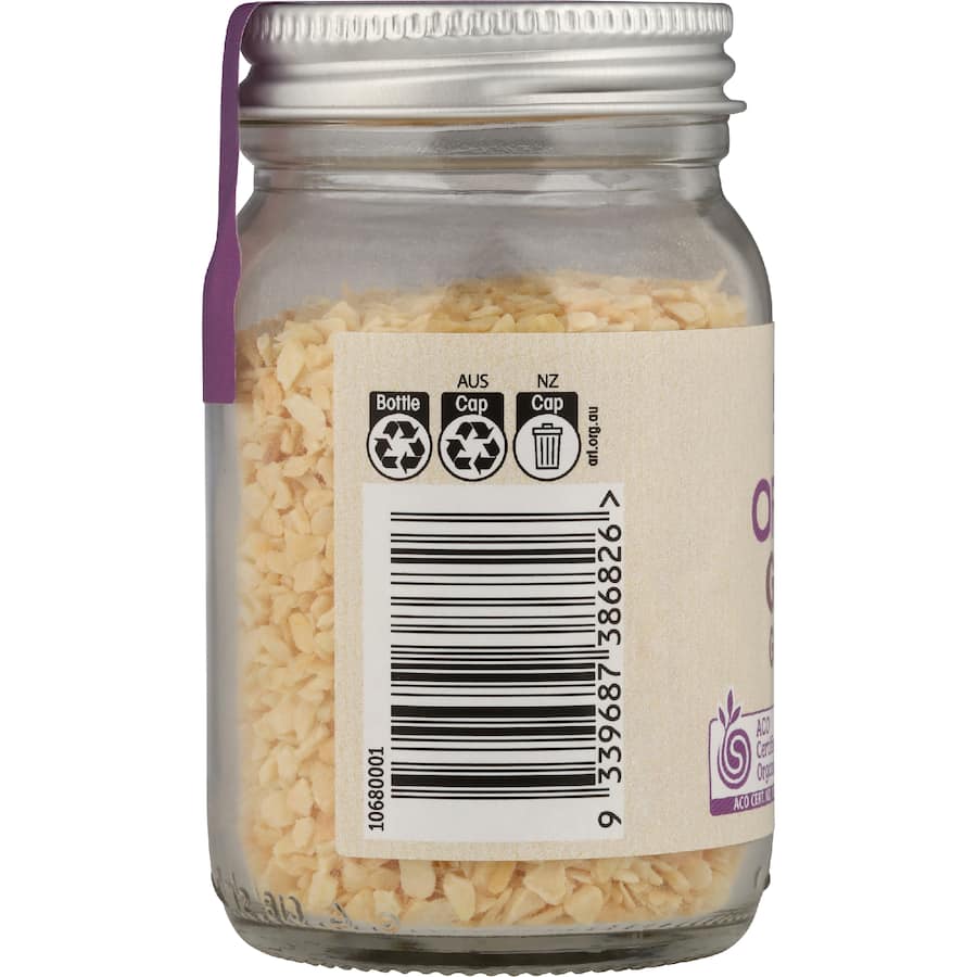 Macro Organic Garlic Granules  55g