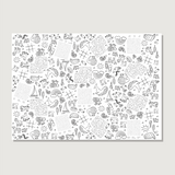 Moana Road - Colour-In Tablecloth