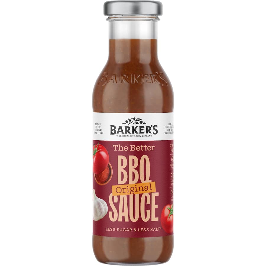 Barkers Bbq Sauce Original 315g