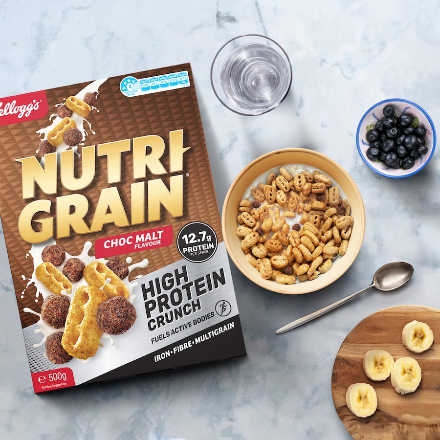 Kelloggs Cereal Nutrigrain High Protein 500g
