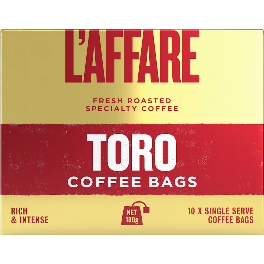 L'affare Toro Coffee Bags  130g