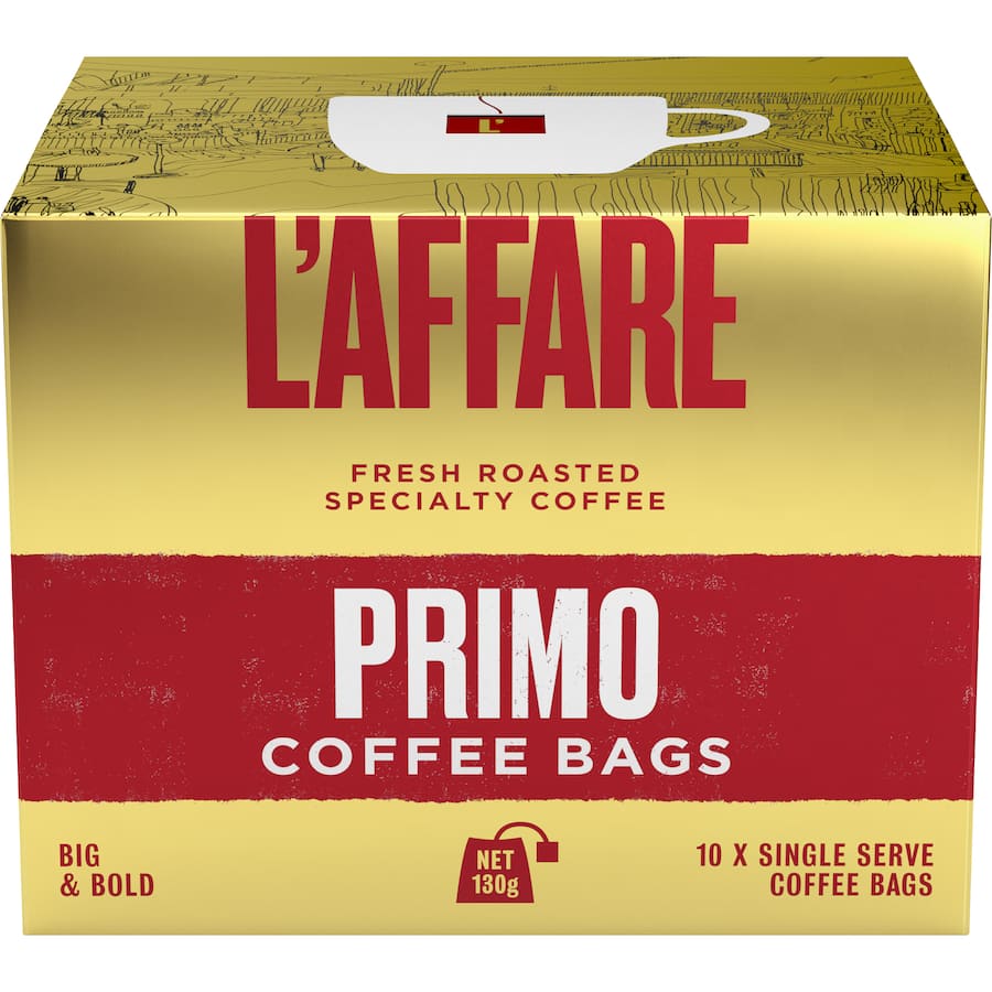 L'affare Primo Coffee Bags  130g