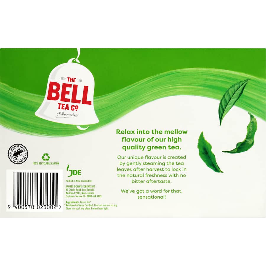 Bell Pure Green Tea  100pack