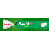 Panadol Rapid Soluble Effervescent Tablets Lemon Flavour 16 pack 500mg
