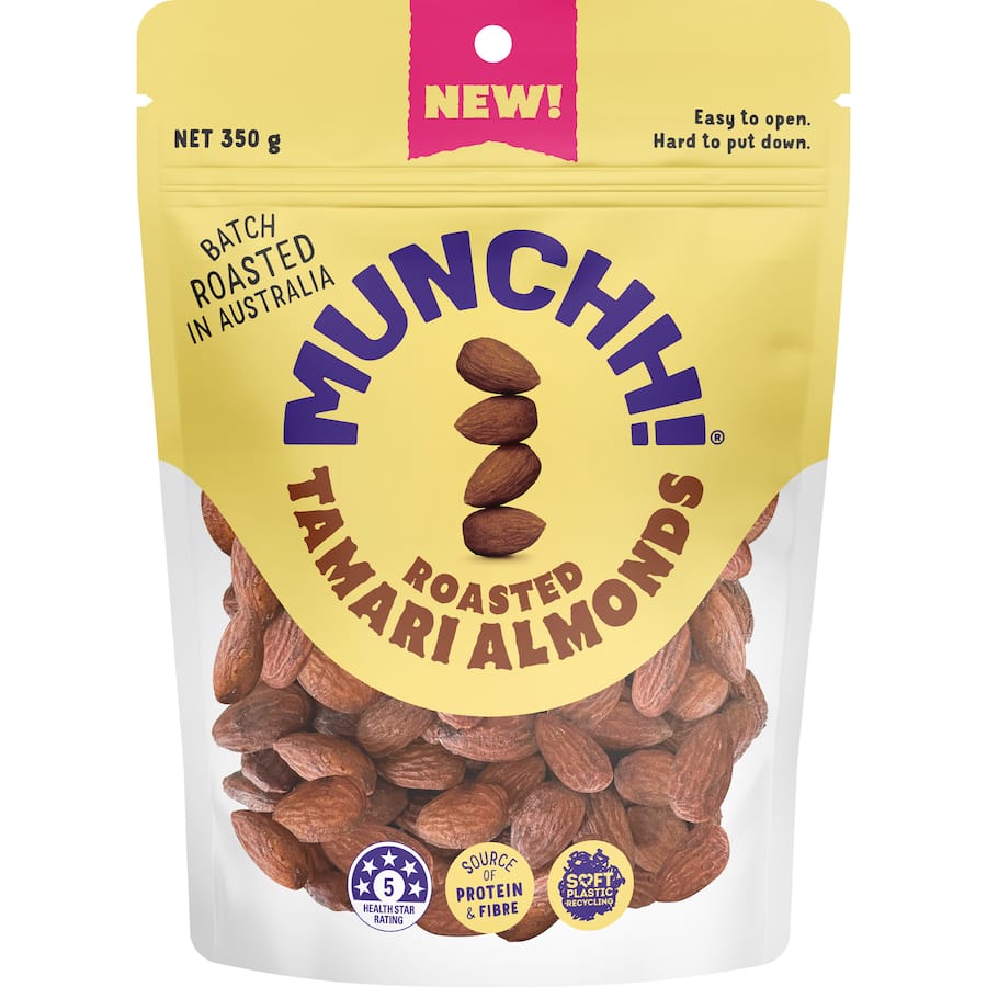 Munchh Almonds Tamari Roasted 350g
