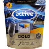 Active Gold Dishwasher Tablets Lemon 38pack