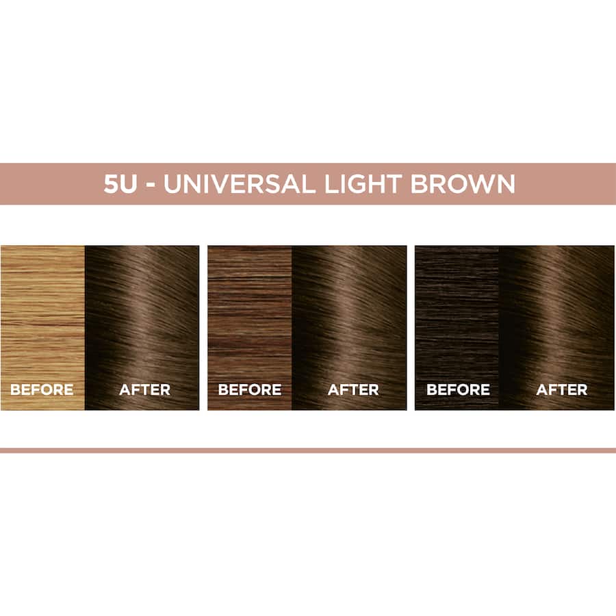 Loreal Excellence Hair Colour Universal Light Brown 5u - 1pack