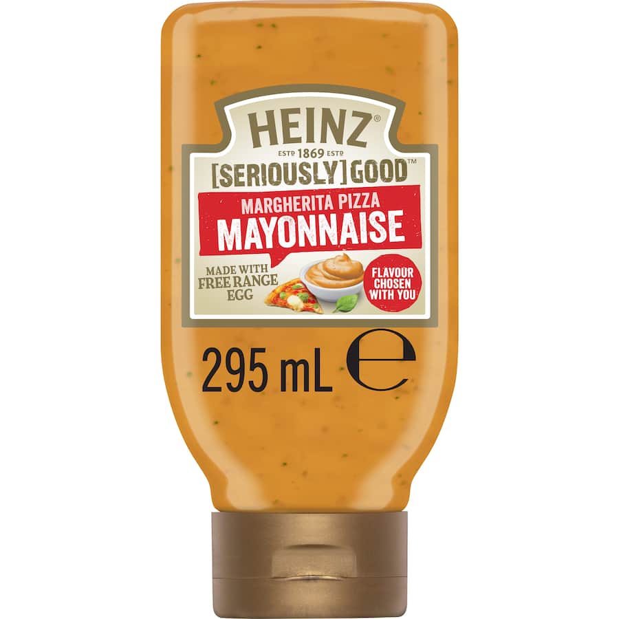 Heinz Mayonnaise Margherita Pizza 295mL