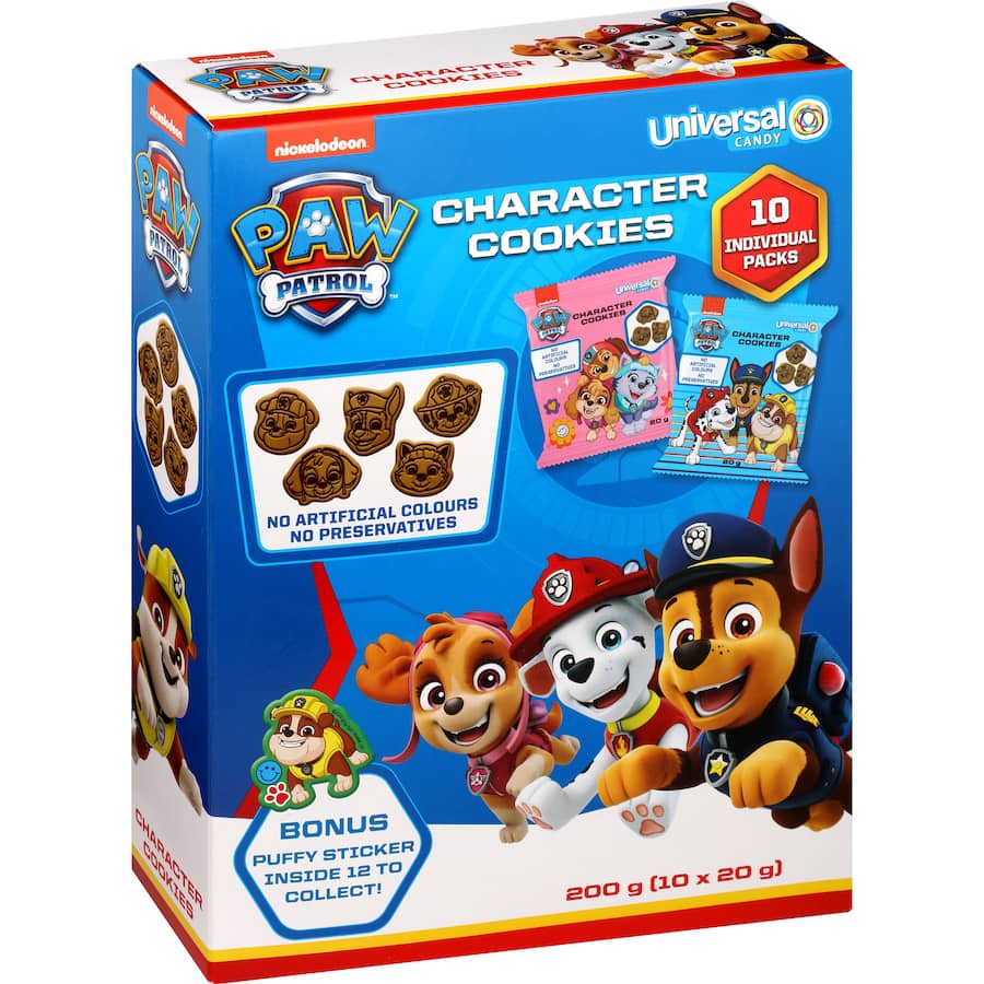 Paw Patrol Character Cookies  200g