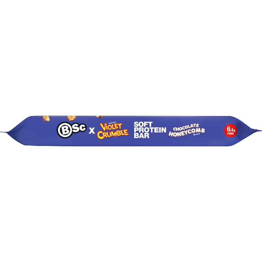 Bsc Violet Crumble Protein Bar Chocolate Honeycomb 55g
