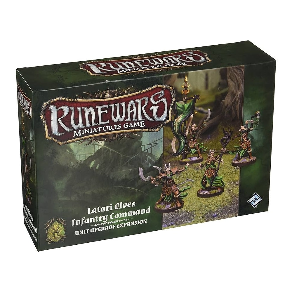 Runewars Miniatures Game: Latari Elves Infantry Command - Unit Upgrade Expansion
