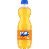 Fanta Soft Drink Orange Btl 600mL