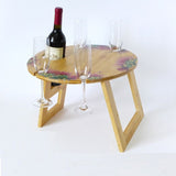 Pohutukawa Bamboo Round Table