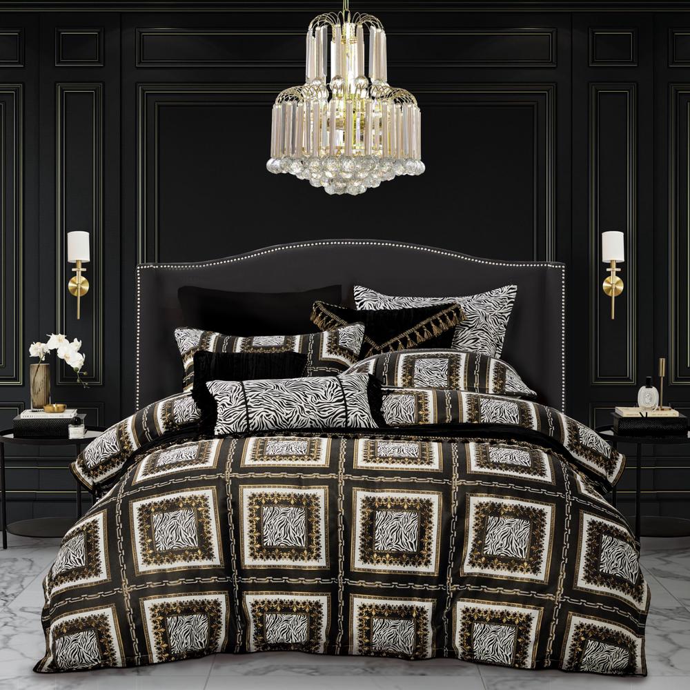 King Duvet Cover - Set - PIAZZA GOLD - DAVINCI