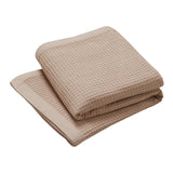 Super King Blanket - Linen Cotton Waffle Blanket