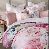 King Duvet Cover Set - Summer Daze Pink Quilt Cover Set by Logan & Mason