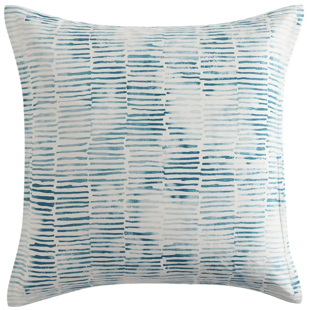 European Pillowcase - Kiama Blue ( 65cm x 65cm)