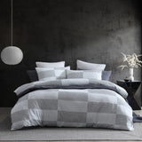 King Duvet Cover Set - Region Grey by Platinum