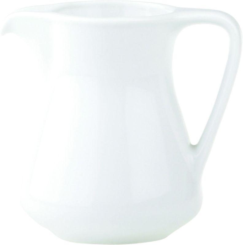 Set of 12 elegant Royal Porcelain Creamers, 0.10lt, ideal for serving cream or sauces with a durable, stylish design.