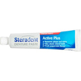 Steradent Denture Clean Active Plus Toothpaste - Tube 115g